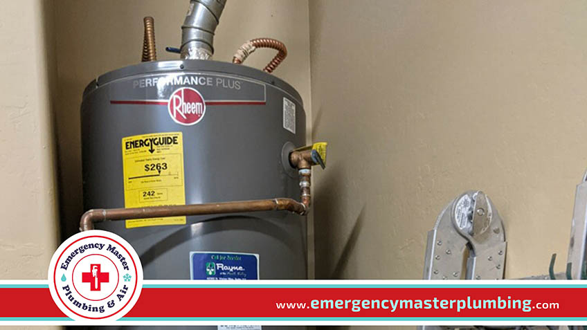 Newly Repaired Electric Water Heater
