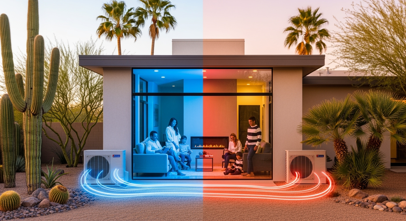 Why Phoenix Homes Rely on Heat Pumps for Year-Round Comfort Why Phoenix Homes Rely on Heat Pumps for Year-Round Comfort