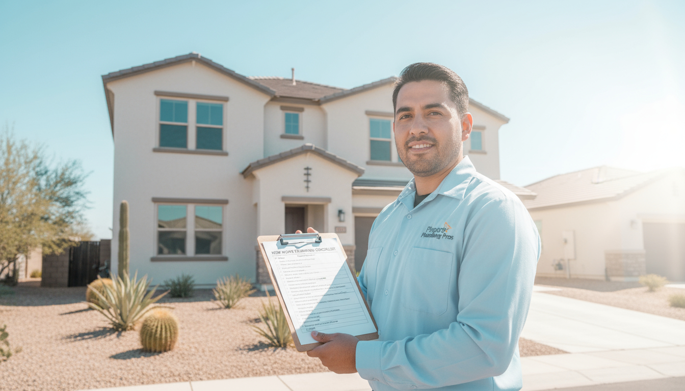 Plumbing Checklist for New Homeowners in Phoenix 1
