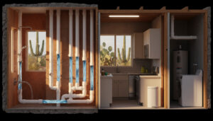 What’s the Best Pipe Material for Arizona Homes? (PEX vs. Copper vs. PVC)