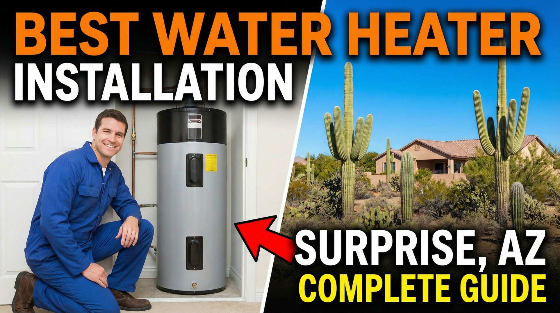 Best Water Heater Installation in Surprise AZ Complete Guide