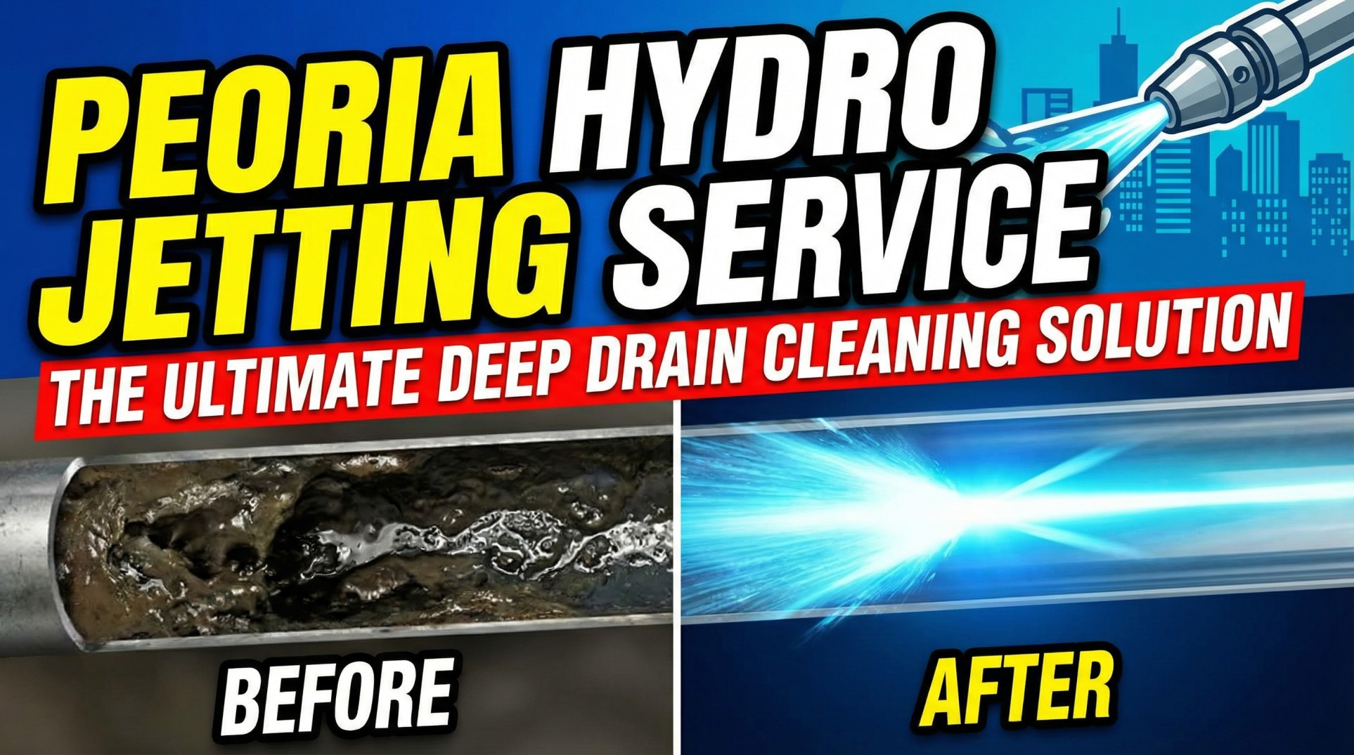 Peoria Hydro Jetting Service The Ultimate Deep Drain Cleaning Solution