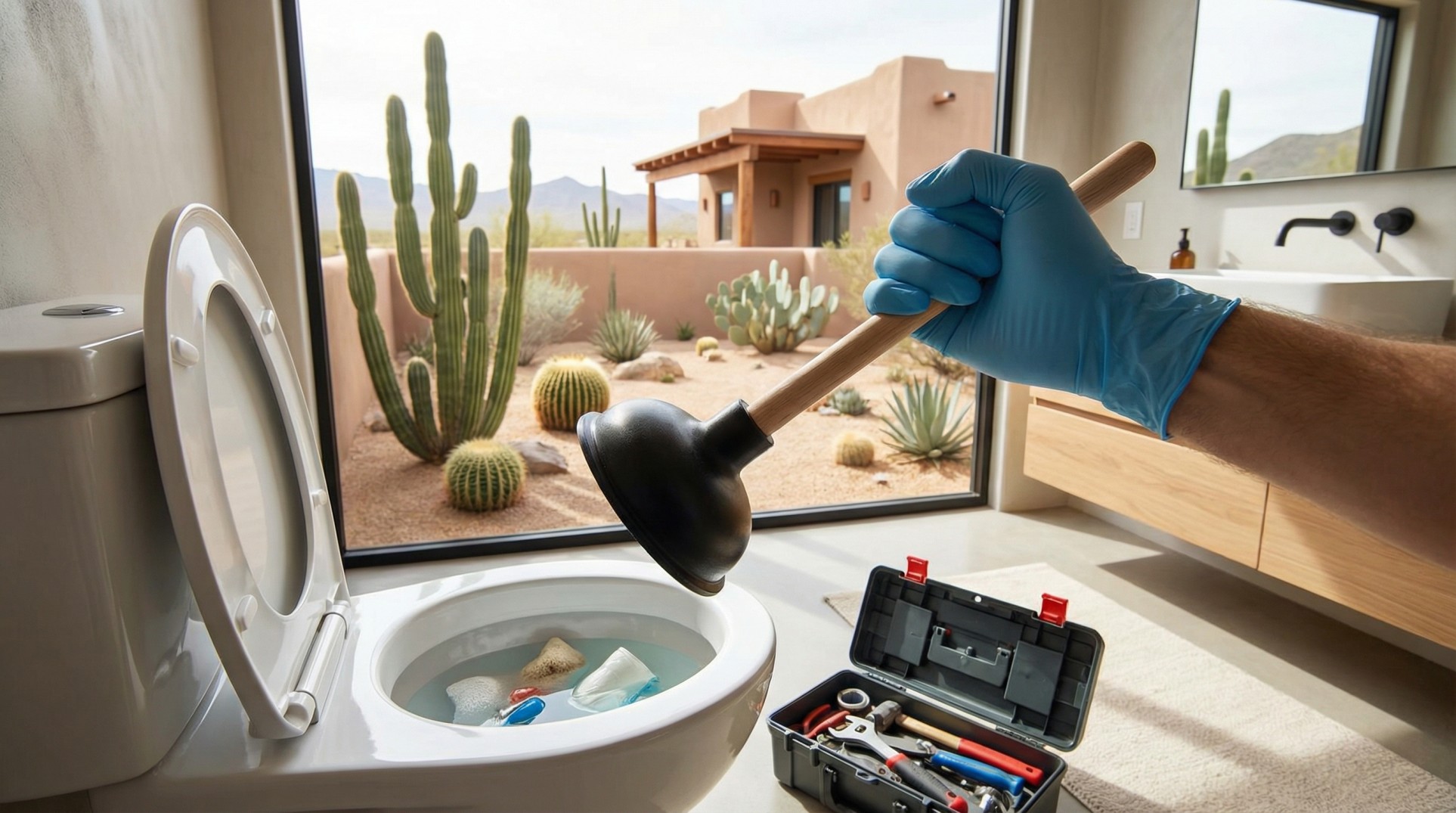Scottsdale Clogged Toilet Repair Causes & Fast Fixes