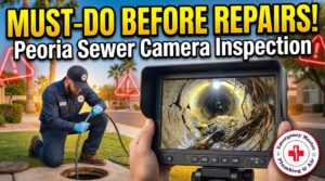 Peoria Sewer Camera Inspection Why It’s a Must Before Repairs