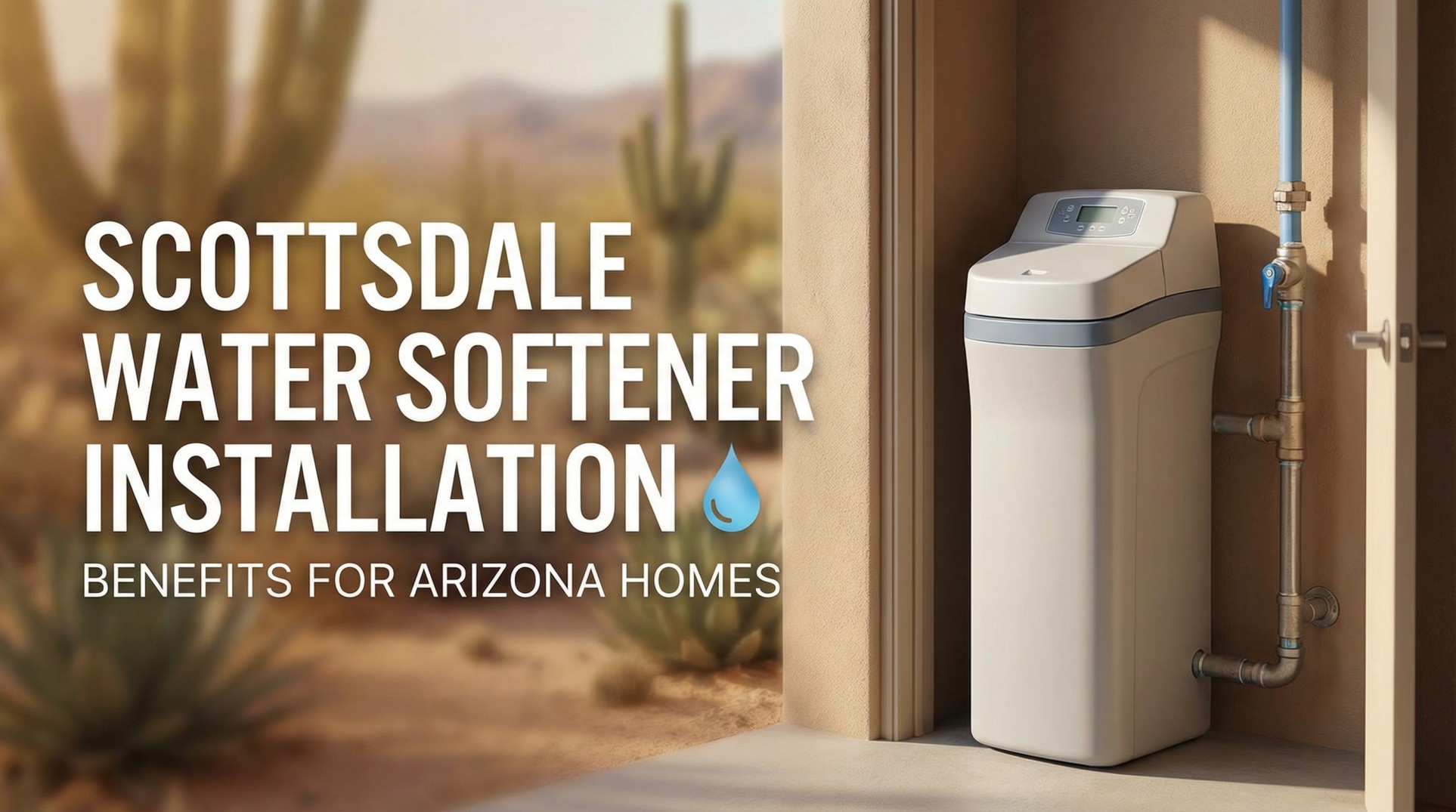 Scottsdale Water Softener Installation: Benefits for Arizona Homes
