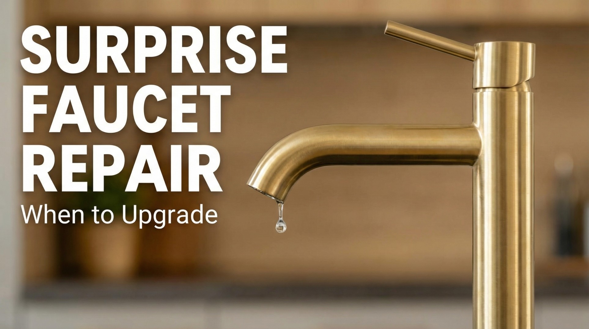 Surprise Faucet Repair & Replacement When to Upgrade