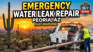 Emergency Water Leak Repair: What Every Peoria Homeowner Needs to Know