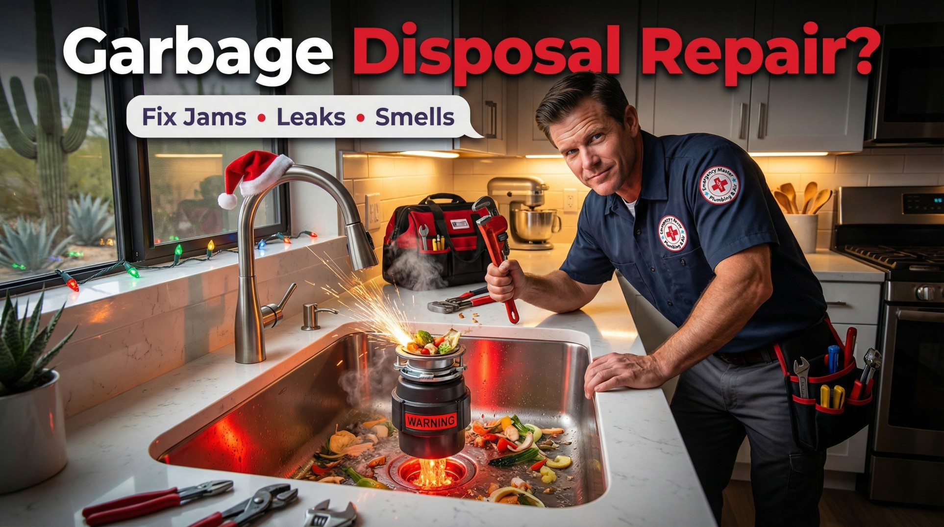 Surprise Garbage Disposal Repair Fix Jams, Leaks & Smells