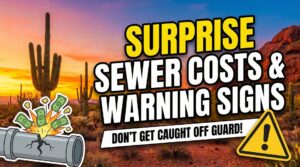 Surprise Sewer Line Replacement Costs & Warning Signs