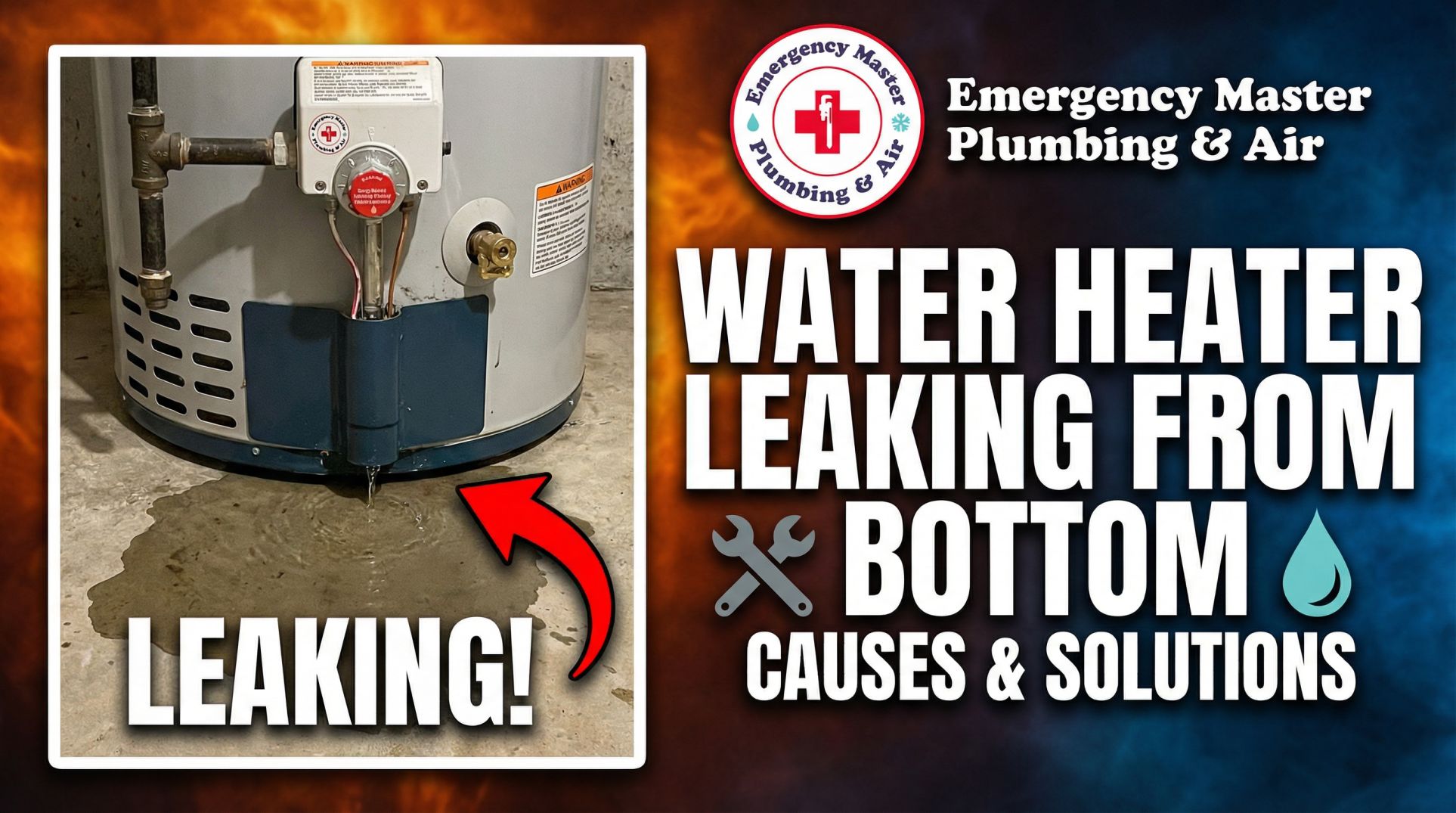 Water Heater Leaking From Bottom Complete Guide to Causes and Solutions