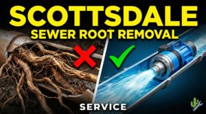 How to Identify and Remove Tree Roots from Your Scottsdale Sewer Line