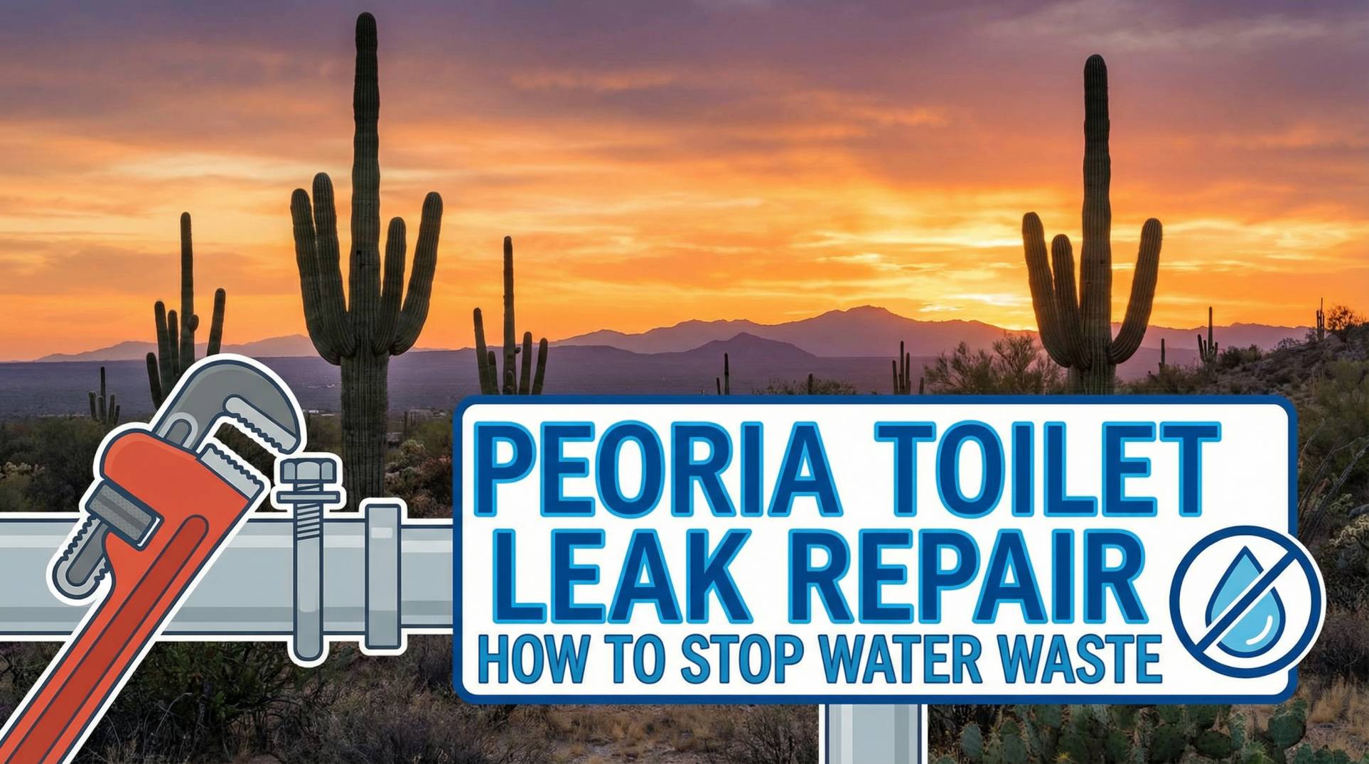 Peoria Toilet Leak Repair How to Stop Water Waste