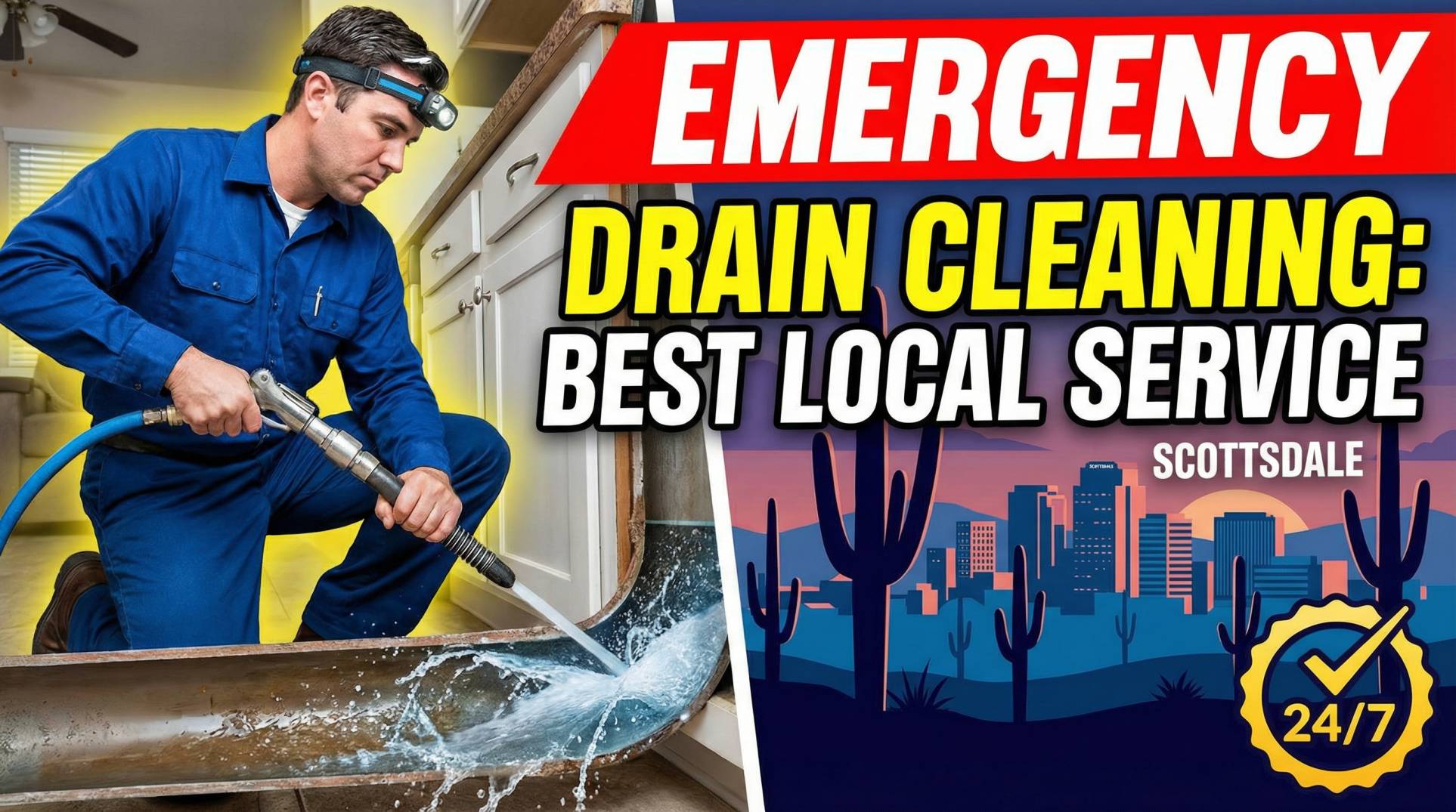 Scottsdale Emergency Drain Cleaning Best Local Service