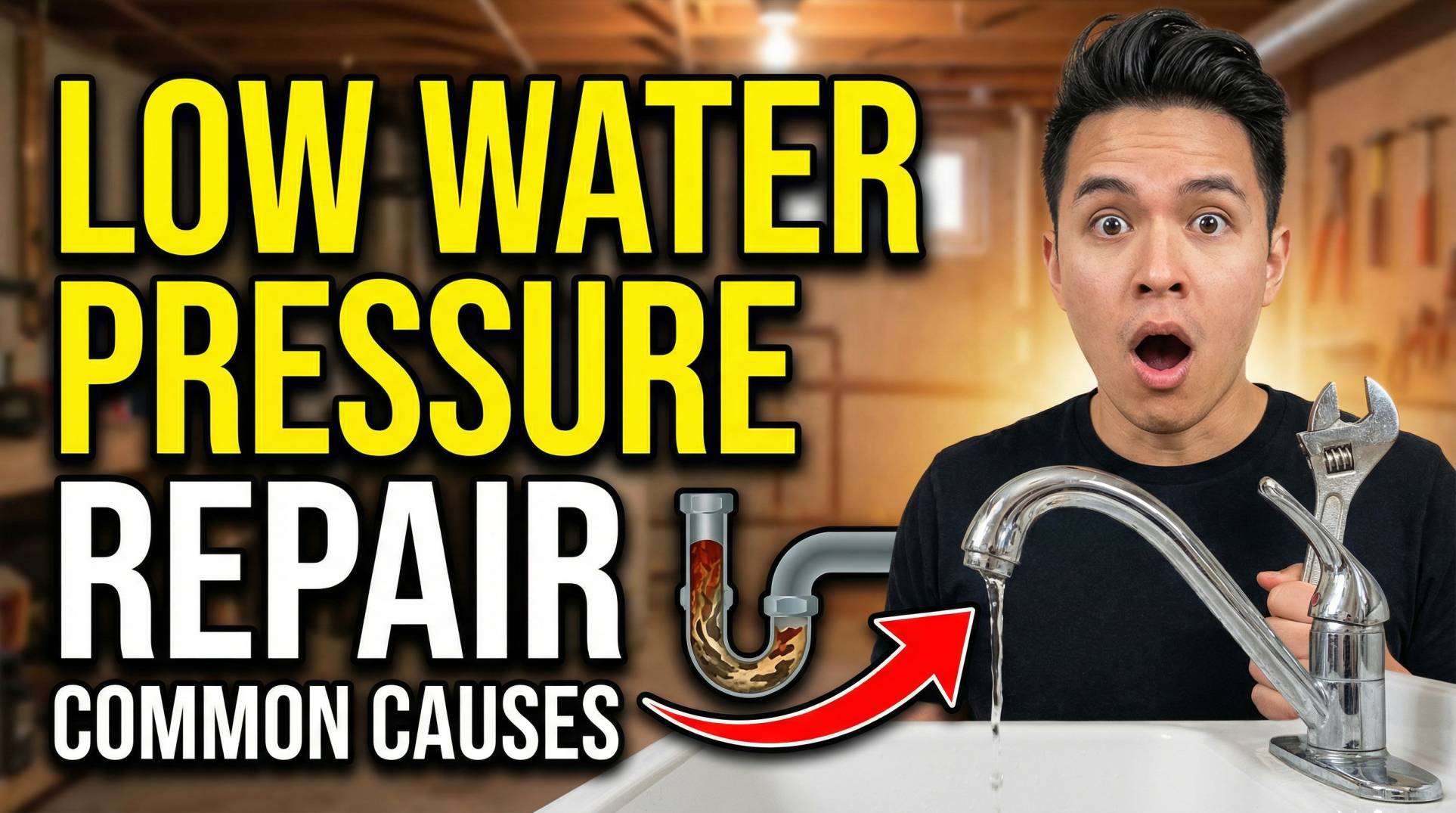 Surprise Low Water Pressure Repair Common Causes
