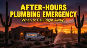 After-Hours Plumbing Emergency When Should You Call Right Away