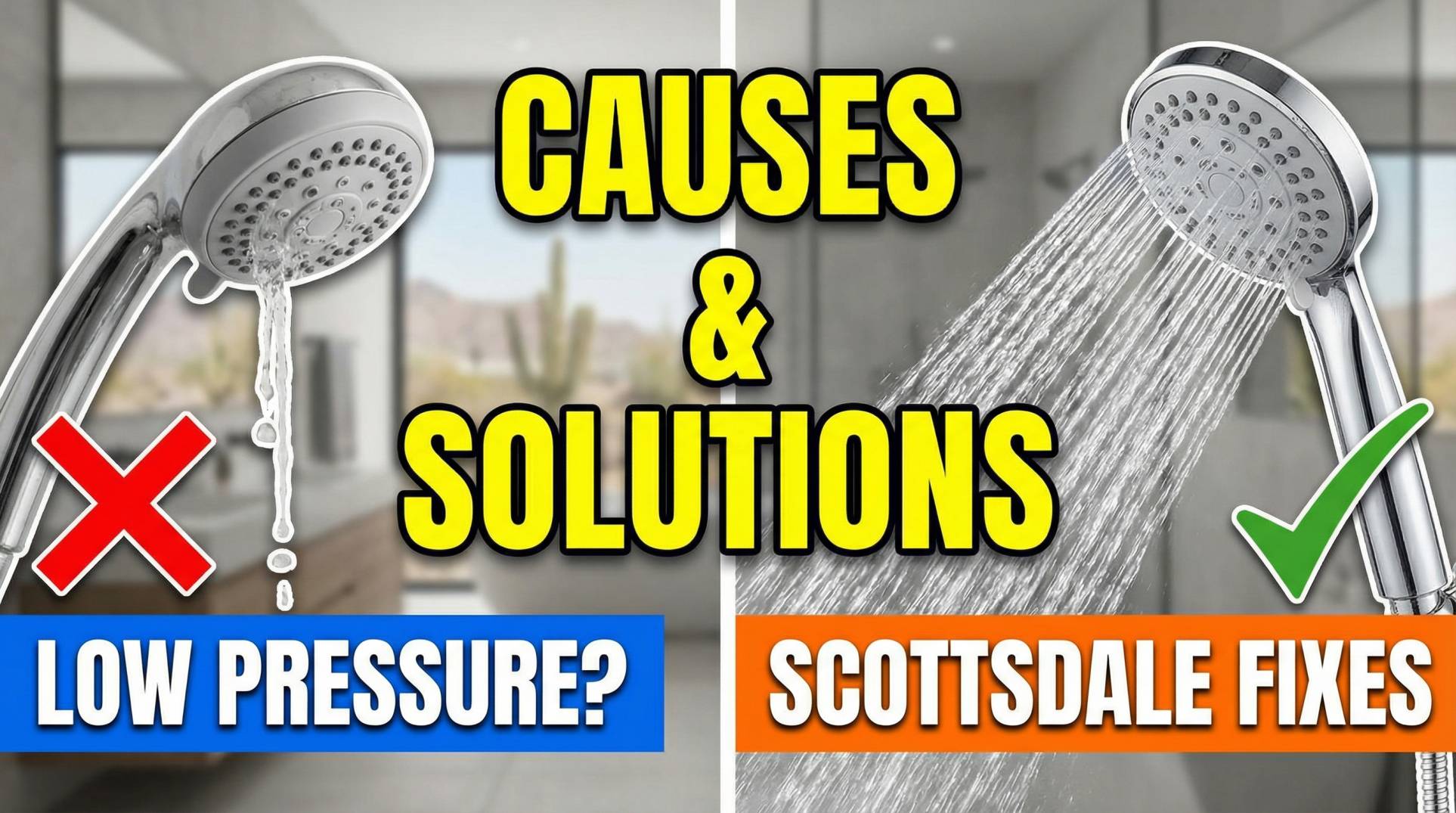 Dealing with Low Shower Water Pressure in Scottsdale Here's What You Need to Know