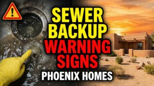 Sewer Backup Warning Signs Every Phoenix Homeowner Should Know