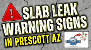 Slab Leak Warning Signs in Prescott AZ: Spot Them Early to Avoid Costly Damage