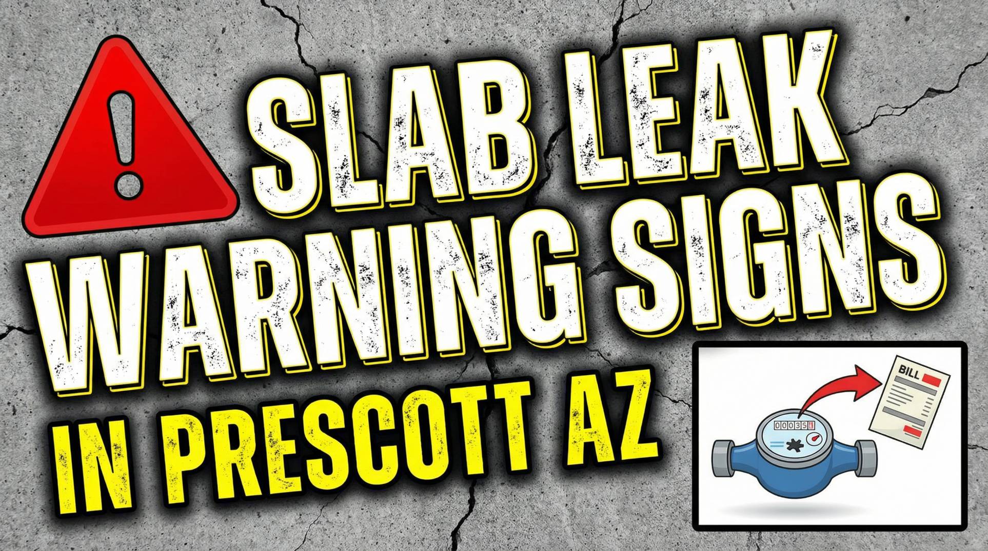 Slab Leak Warning Signs in Prescott AZ: Spot Them Early to Avoid Costly Damage