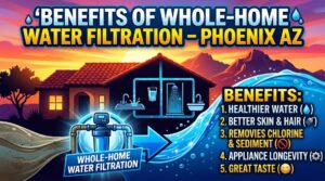 Benefits of Whole-Home Water Filtration in Phoenix, AZ