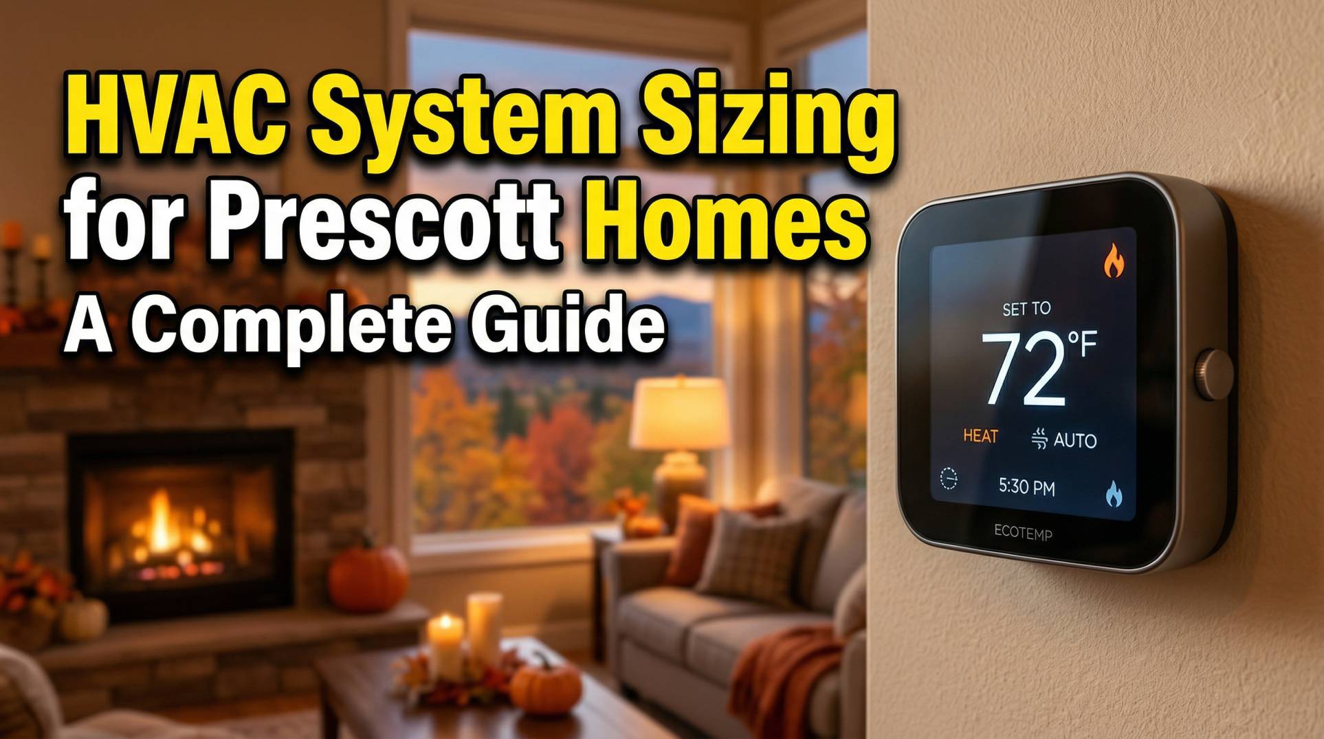 HVAC System Sizing for Prescott Homes A Complete Guide