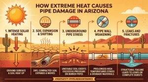How Arizona Heat Damages Plumbing Pipes