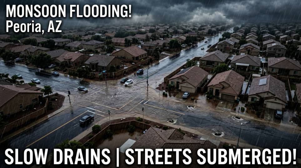 Multiple Slow Drains in Peoria – What It Means