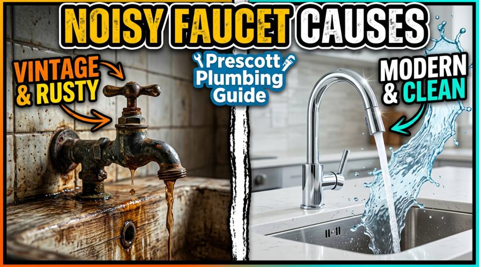 Noisy Faucet Causes – Prescott Plumbing Guide