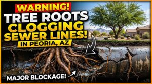 Tree Roots Inside Sewer Lines – Peoria AZ