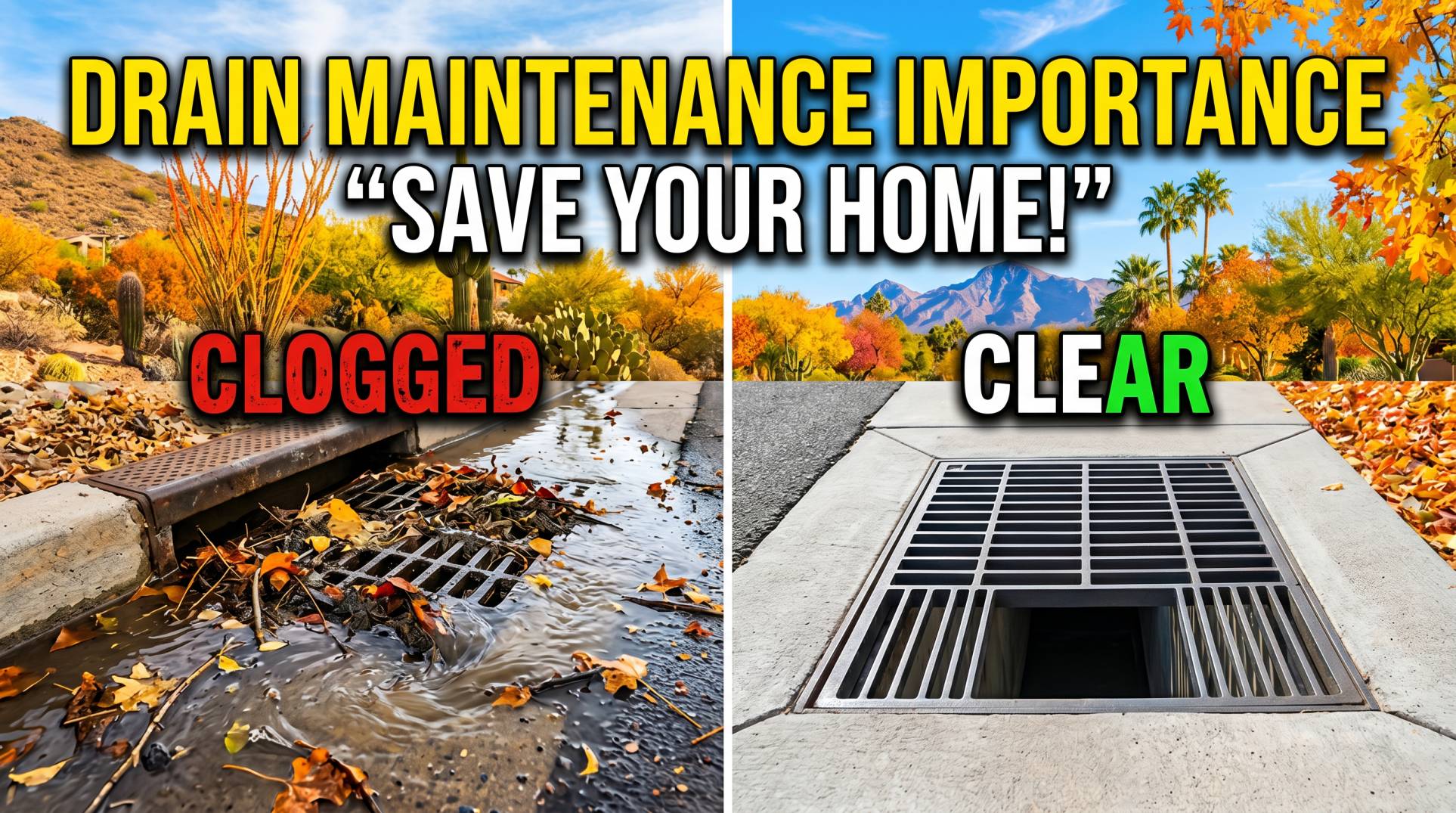Drain Maintenance Importance – Scottsdale
